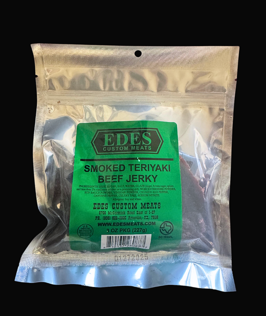 Hickory Smoked Teriyaki Beef Jerky (3 oz)  6 pack